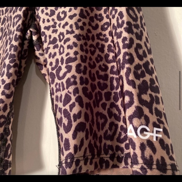 AGF All Good Feels Venice Biker Shorts Cheetah - Picture 3 of 4